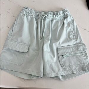 Cat and Jack light blue shorts. M 8